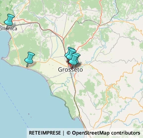 Mappa Via Arrigo Boito, 58100 Grosseto GR, Italia (37.14769)