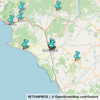 Mappa Via Massimo D'Azeglio, 58100 Grosseto GR, Italia (17.05909)