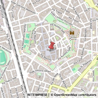 Mappa Piazza Dante Alighieri, 25, 58100 Grosseto, Grosseto (Toscana)