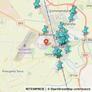 Mappa Via Luigi Ugolini, 58100 Grosseto GR, Italia (2.276)