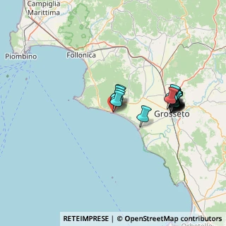 Mappa Via Pantelleria, 58043 Castiglione della Pescaia GR, Italia (14.4275)