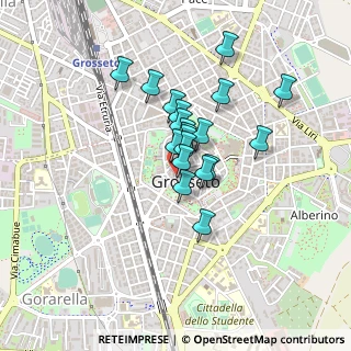 Mappa Piazza del Duomo, 58100 Grosseto GR, Italia (0.3115)
