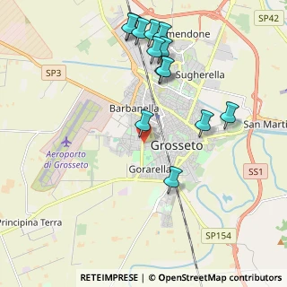 Mappa Via Giambattista Tiepolo, 58100 Grosseto GR, Italia (2.34846)