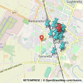 Mappa Via Giambattista Tiepolo, 58100 Grosseto GR, Italia (0.947)