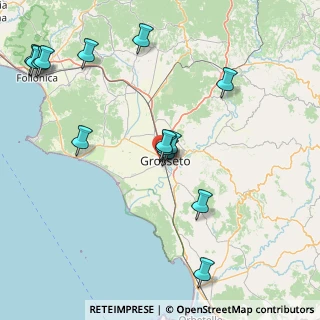 Mappa Via Giambattista Tiepolo, 58100 Grosseto GR, Italia (19.58429)