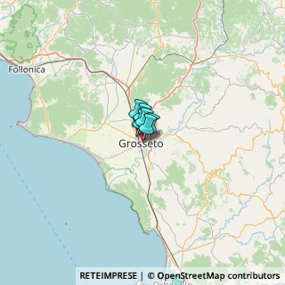 Mappa Via Alfredo Catalani, 58100 Grosseto GR, Italia (39.86714)