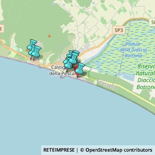 Mappa Via Arenile, 58043 Castiglione della Pescaia GR, Italia (1.26)