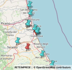 Mappa Via Meucci, 64021 Giulianova TE, Italia (14.39)