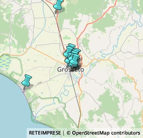 Mappa Via Cristoforo Colombo, 58100 Grosseto GR, Italia (2.91667)