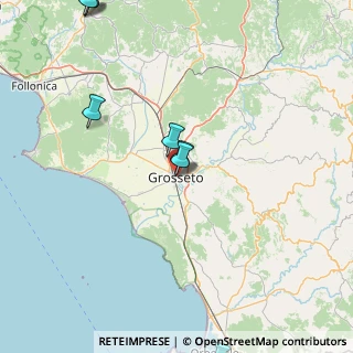 Mappa Via Cristoforo Colombo, 58100 Grosseto GR, Italia (41.07769)