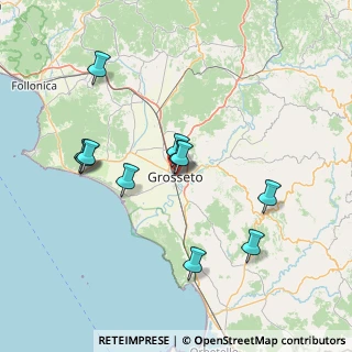 Mappa Via Cristoforo Colombo, 58100 Grosseto GR, Italia (14.69727)