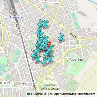 Mappa Via Cristoforo Colombo, 58100 Grosseto GR, Italia (0.294)