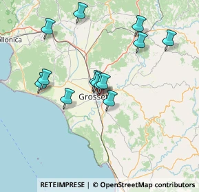 Mappa Via A. Casella, 58100 Grosseto GR, Italia (13.79462)