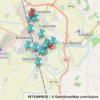 Mappa Piazza Donatori del Sangue, 58100 Grosseto GR, Italia (1.81643)