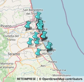 Mappa Via Sabotino, 64021 Giulianova TE, Italia (8.7685)