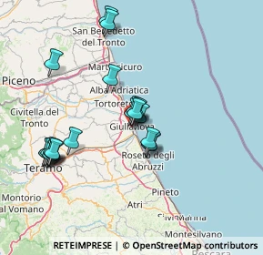 Mappa Via Sabotino, 64021 Giulianova TE, Italia (14.4145)