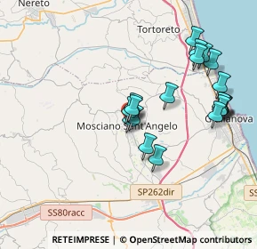 Mappa Largo Savini, 64023 Mosciano Sant'Angelo TE, Italia (3.8475)