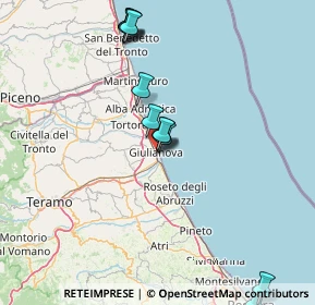 Mappa Via Messina, 64021 Giulianova TE, Italia (17.42083)