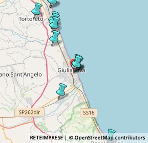 Mappa Via Messina, 64021 Giulianova TE, Italia (4.97563)