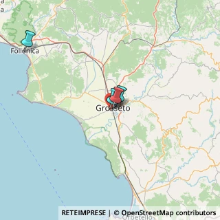 Mappa V.le Luigi Einaudi, 58100 Grosseto GR, Italia (54.59833)