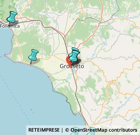 Mappa V.le Luigi Einaudi, 58100 Grosseto GR, Italia (22.47214)