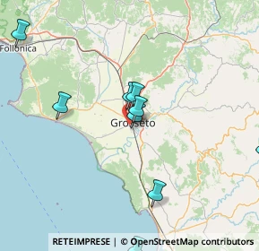 Mappa V.le Luigi Einaudi, 58100 Grosseto GR, Italia (21.06091)