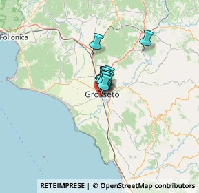 Mappa V.le Luigi Einaudi, 58100 Grosseto GR, Italia (4.61727)