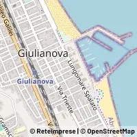 Kaart Giulianova