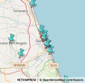 Mappa Via Ludovico Ariosto, 64021 Giulianova TE, Italia (4.31583)