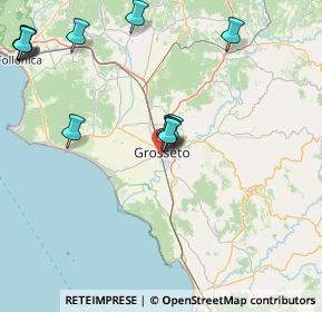 Mappa Via Filippo Meda, 58100 Grosseto GR, Italia (19.76833)