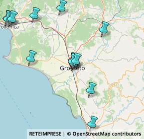 Mappa Via Filippo Meda, 58100 Grosseto GR, Italia (19.88286)