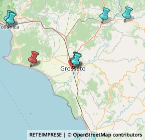 Mappa Via Filippo Meda, 58100 Grosseto GR, Italia (24.39615)