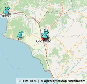 Mappa Via Filippo Meda, 58100 Grosseto GR, Italia (22.42286)