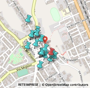 Mappa Piazza Bruno Buozzi, 64021 Giulianova TE, Italia (0.1735)