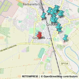 Mappa Via Pio Viazzi, 58100 Grosseto GR, Italia (1.316)