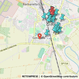 Mappa Via Pio Viazzi, 58100 Grosseto GR, Italia (1.2025)