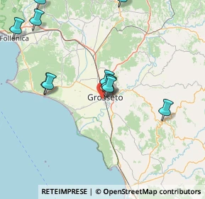 Mappa Via Pio Viazzi, 58100 Grosseto GR, Italia (17.33)