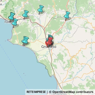 Mappa Via Pio Viazzi, 58100 Grosseto GR, Italia (15.72143)