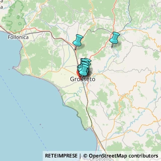 Mappa Via Pio Viazzi, 58100 Grosseto GR, Italia (4.59545)