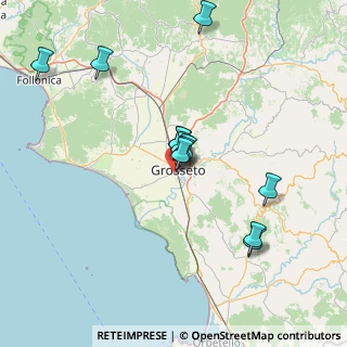 Mappa Via Pio Viazzi, 58100 Grosseto GR, Italia (13.70333)