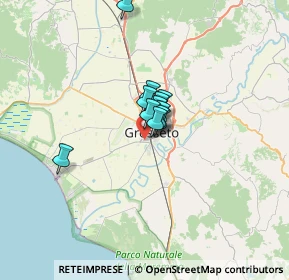 Mappa Via Pio Viazzi, 58100 Grosseto GR, Italia (3.44667)