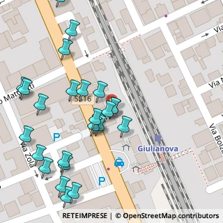 Mappa Piazza Roma, 64021 Giulianova TE, Italia (0.06)