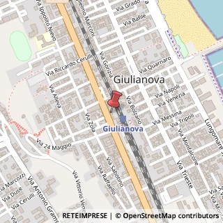 Mappa Piazza Roma, 12, 64021 Giulianova, Teramo (Abruzzo)