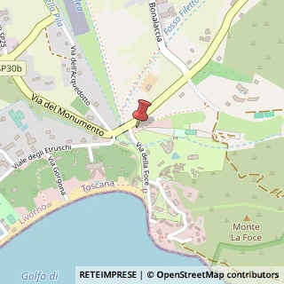Mappa Via della Foce, 27, 57034 Campo nell'Elba, Livorno (Toscana)