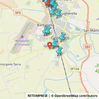 Mappa Via Carlo Sforza, 58100 Grosseto GR, Italia (3.00056)
