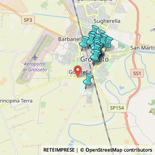Mappa Via Carlo Sforza, 58100 Grosseto GR, Italia (1.646)
