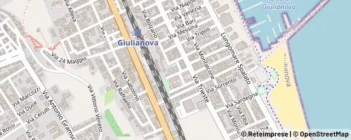 Mappa Giulianova