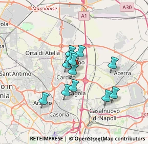 Mappa Via Ludwig Van Beethoven, 80023 Caivano NA, Italia (2.68083)