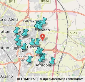 Mappa Via Ludwig Van Beethoven, 80023 Caivano NA, Italia (1.884)