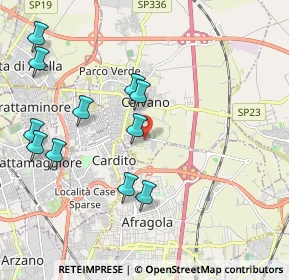 Mappa Via Ludwig Van Beethoven, 80023 Caivano NA, Italia (2.33636)